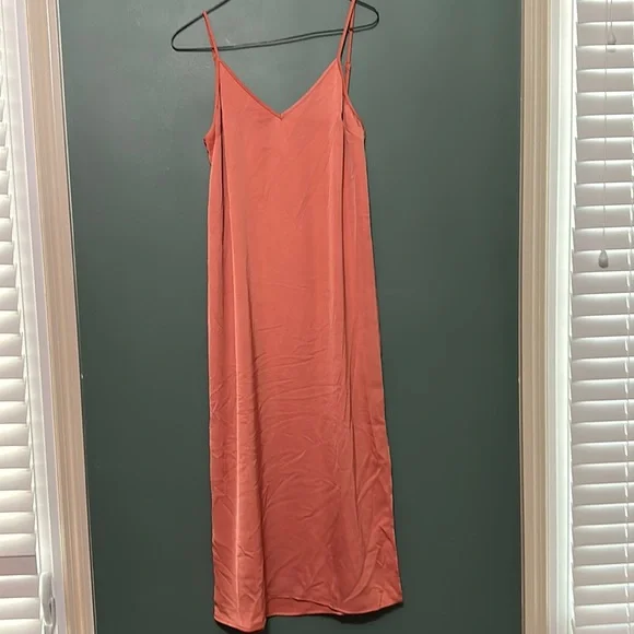a new day orange dress Women's Bow Shoulder Mini Shift Dress